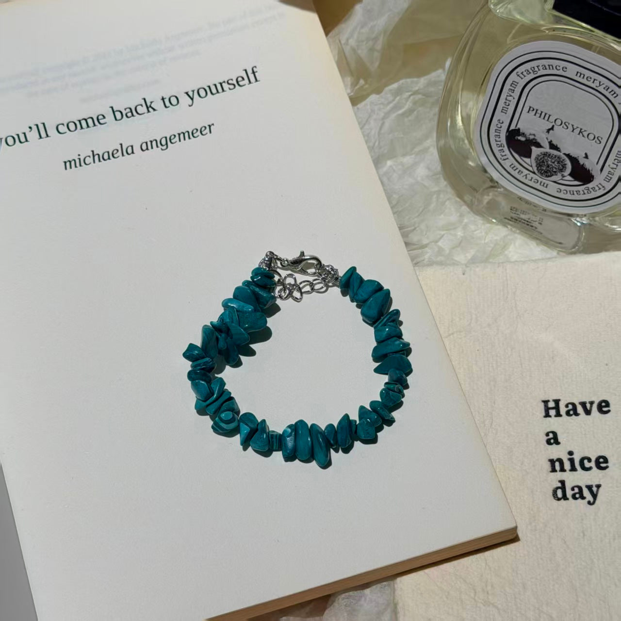 Natural Crystal Chip Bracelet, Irregular Freeform Agate Bangle for Women with Lobster Clasp & Extender Chain