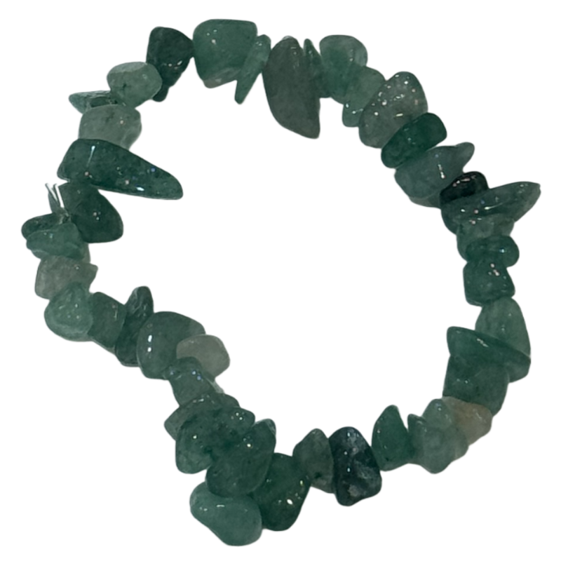 Bohemian Natural Crystal Chip Bracelet, Irregular Freeform Agate Beaded Bangle