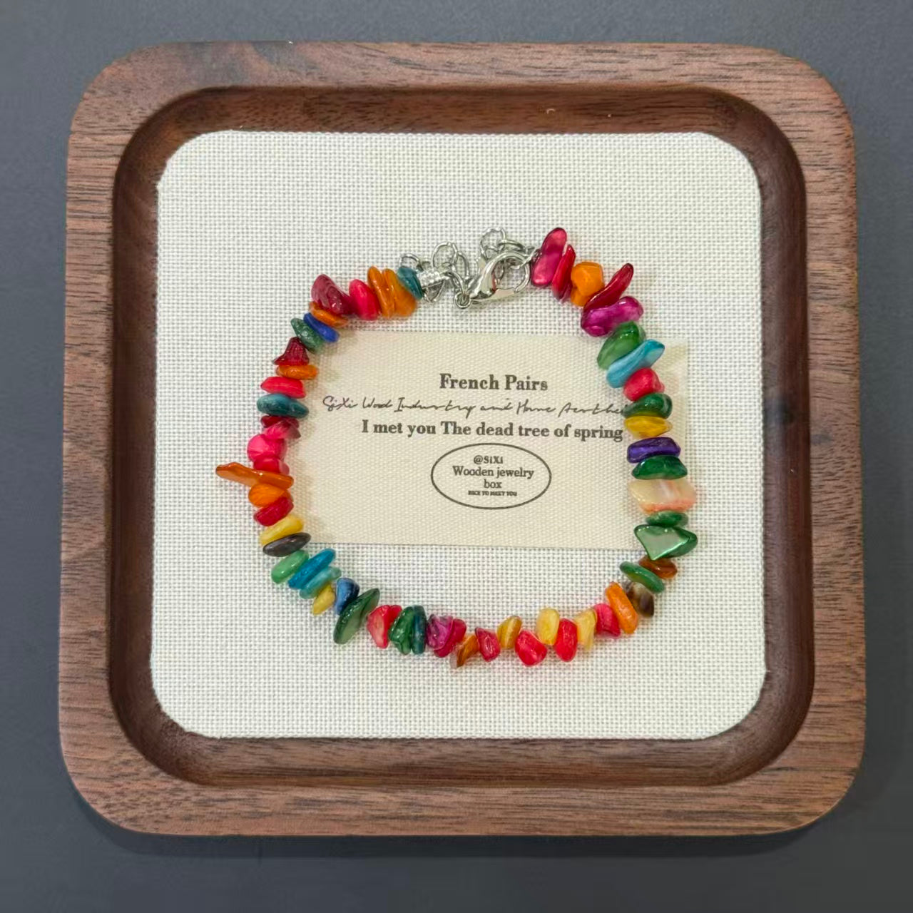 Natural Crystal Chip Bracelet, Irregular Freeform Agate Bangle for Women with Lobster Clasp & Extender Chain